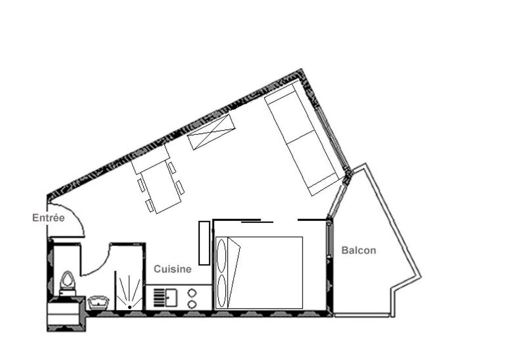 Residence Median - Appartement Confortable - Proche Des Pistes - Balcon Mae-3584 Saint-Martin-de-Belleville Exterior foto